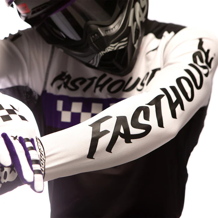 Fasthouse Elrod Jersey - White-Purple