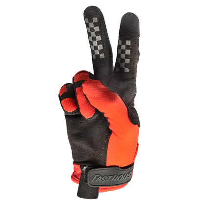 Fasthouse Elrod Nocturne Glove - Red