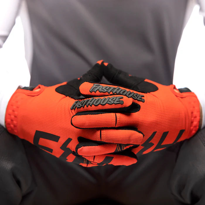 Fasthouse Elrod Nocturne Glove - Red