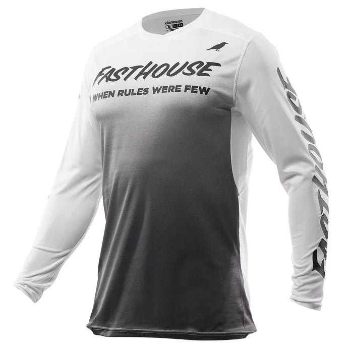 Fasthouse Elrod Nocturne Jersey - White-Gray