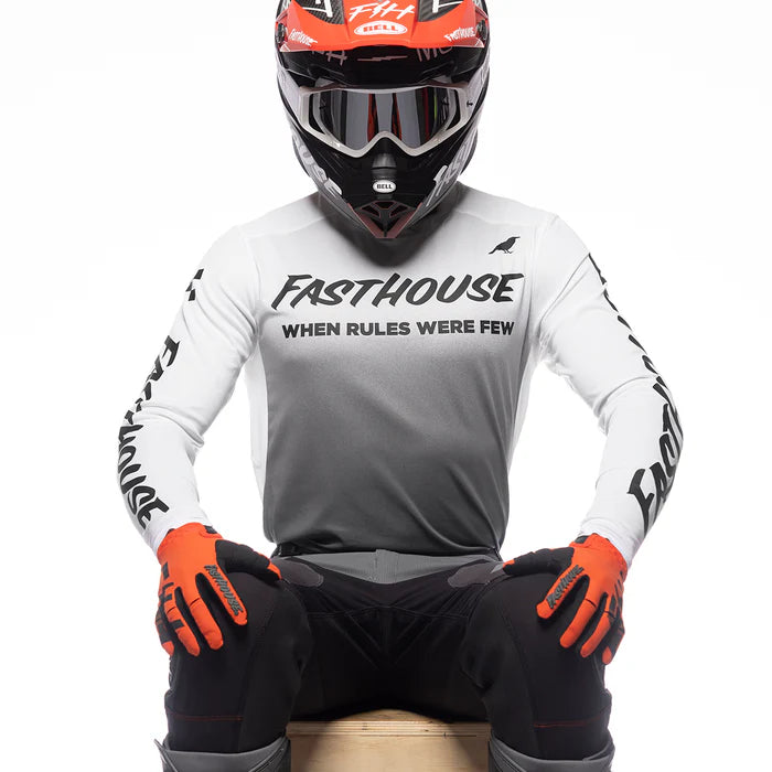Fasthouse Elrod Nocturne Jersey - White-Gray