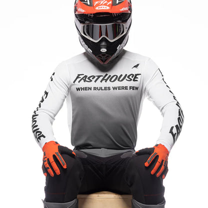 Fasthouse Elrod Nocturne Jersey - White-Gray