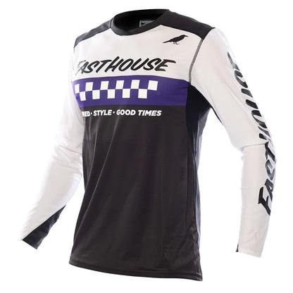 Fasthouse Elrod Jersey - White-Purple