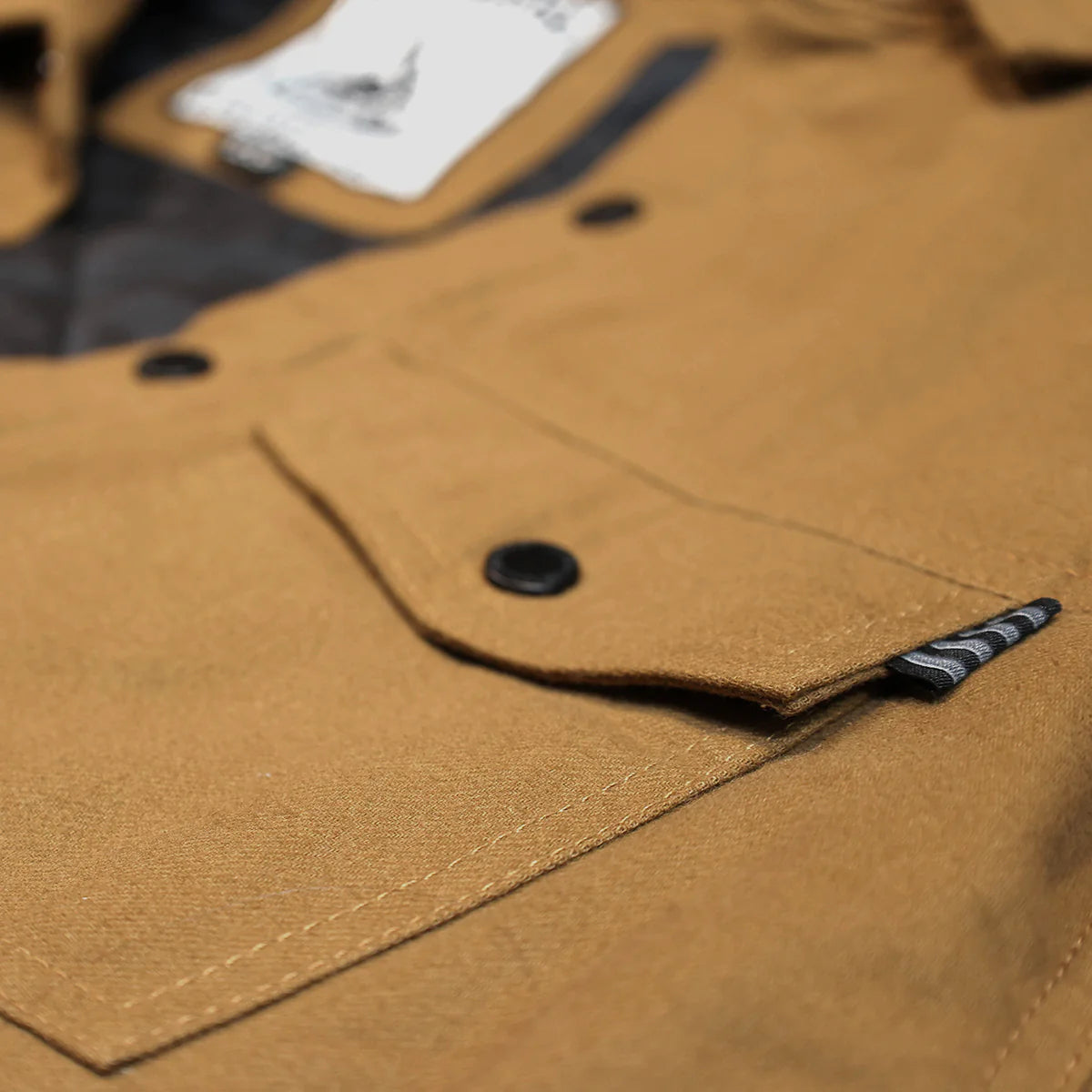 Fasthouse Elysian Quilted Flannel Shirt - Tobacco