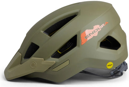 Endura Hummvee MIPS MTB Helmet - Youth - Tweed Green