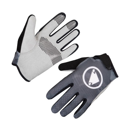 Endura Hummvee MTB Glove - Kids - Gray Camo