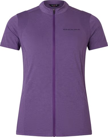 Endura Loop Short Sleeve Zipped Road Jersey - Womens - Heather