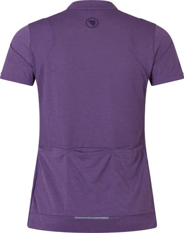 Endura Loop Short Sleeve Zipped Road Jersey - Womens - Heather