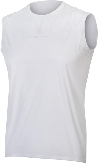 Endura Translite Windproof Sleeveless Baselayer - White