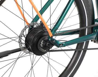 Haro Escondido 1 Belt Drive 29 - Gloss Oxford Green-Orange