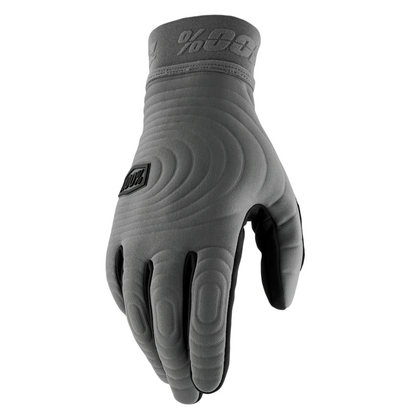 100% Brisker Xtreme Glove - Charcoal