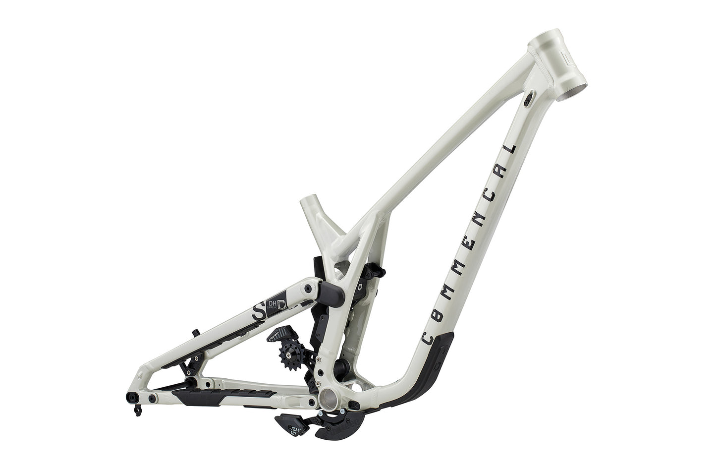 Commencal Supreme DH V5 Frame - Clear Silver