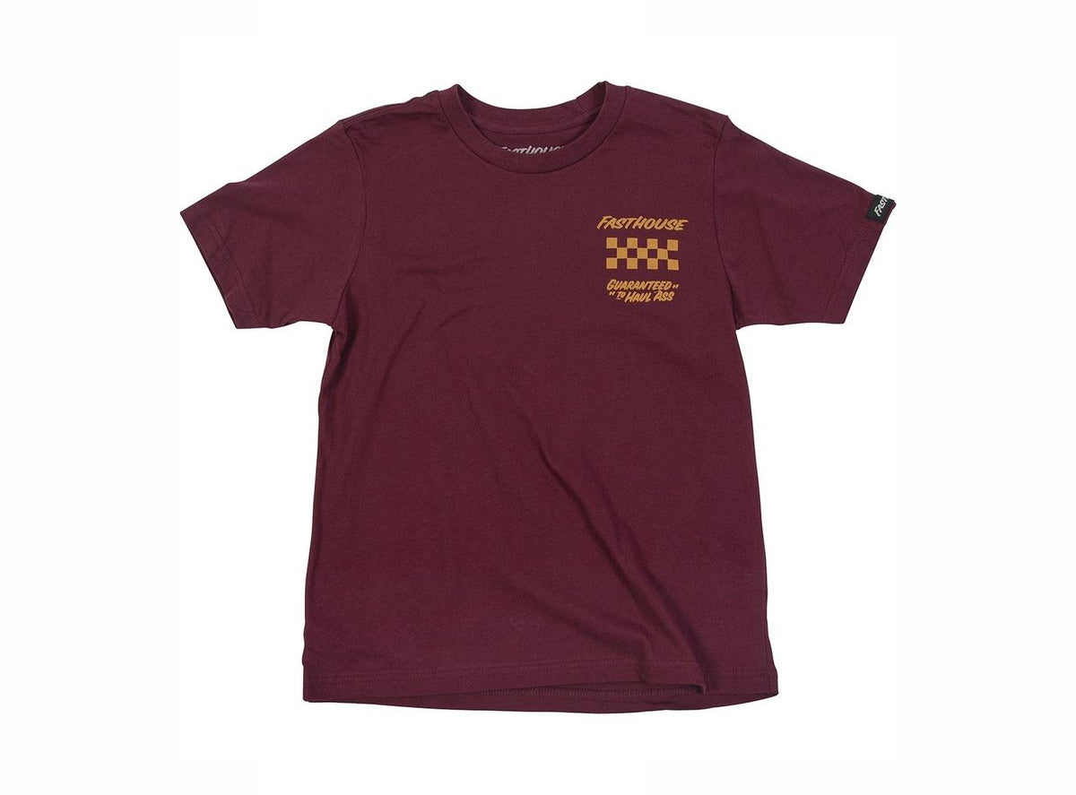 Fasthouse All Out Tee - Youth - Maroon