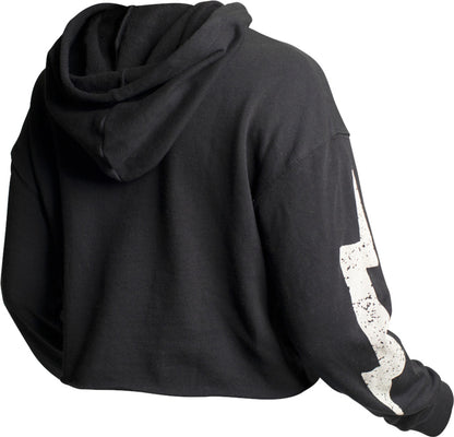 Fasthouse Feelgood Cropped Hoodie - Womens - Black