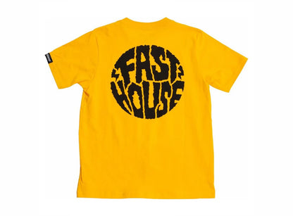 Fasthouse Grime Tee - Youth - Gold