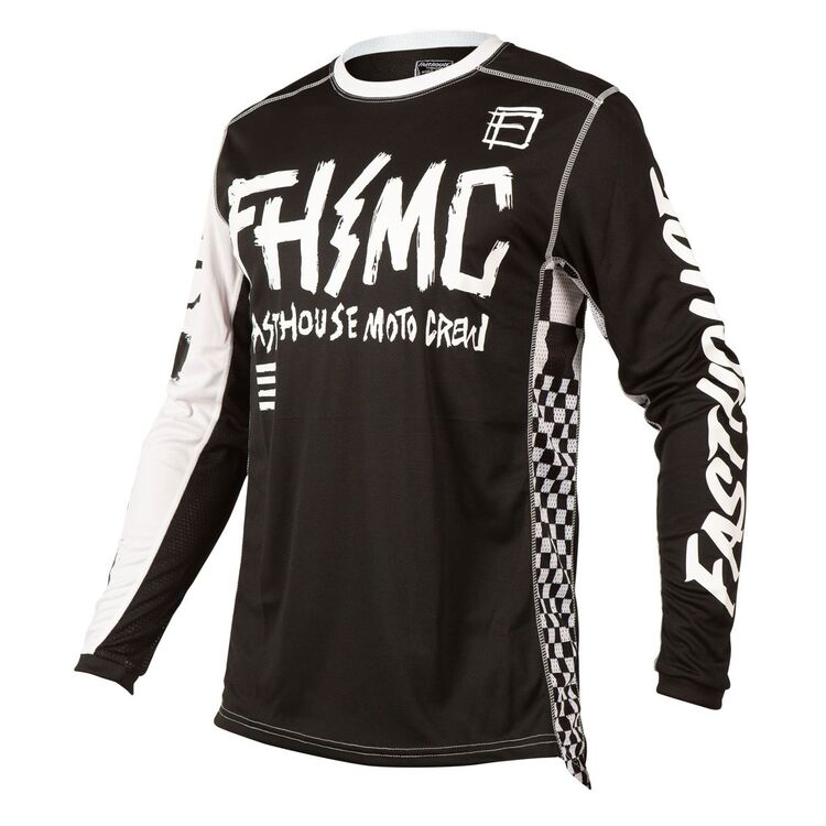Fasthouse Grindhouse Punk Jersey - Black-White