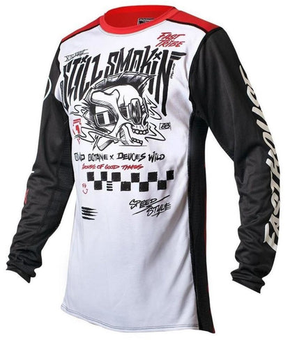 Fasthouse Still Smokin 21 Jersey - White-Red