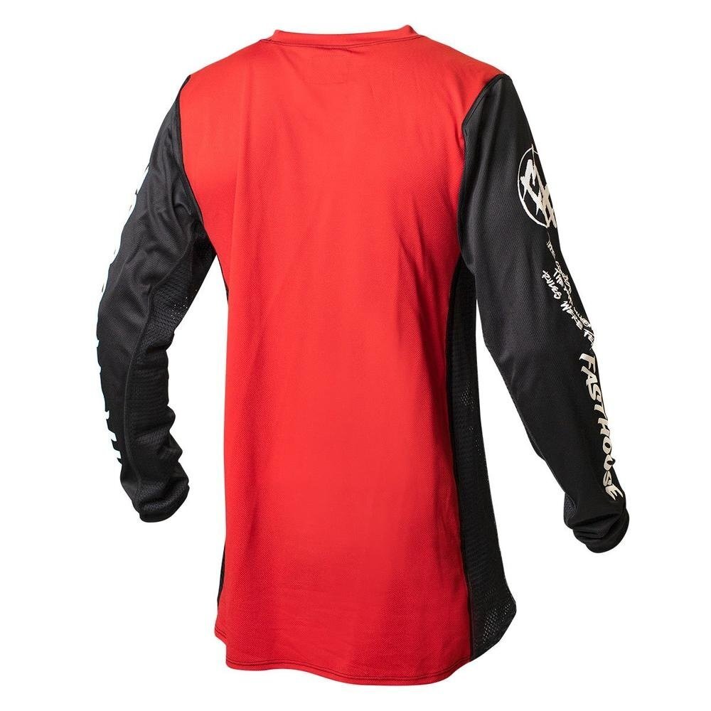 Fasthouse Still Smokin 21 Jersey - White-Red