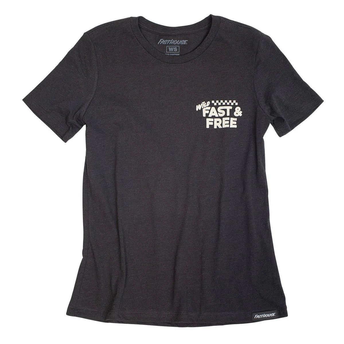 Fasthouse Wild One Tee - Womens - Heather Black