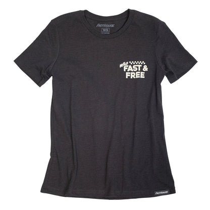 Fasthouse Wild One Tee - Womens - Heather Black