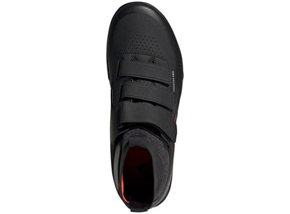 Five Ten Freerider Pro Mid VCS Flat Pedal Shoe - Core Black-Solar Red-Gray Three - 2023