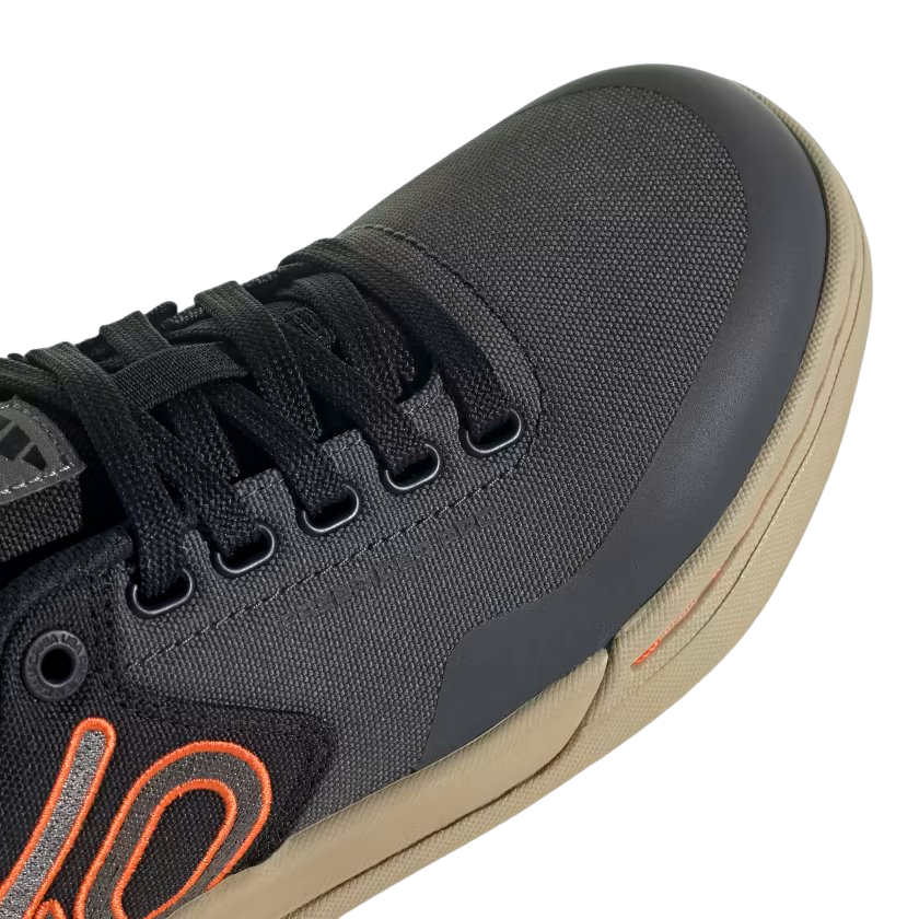 Five Ten Freerider Pro Canvas Flat Pedal Shoe - Womens - Gray Six-Gray Four-Impact Orange