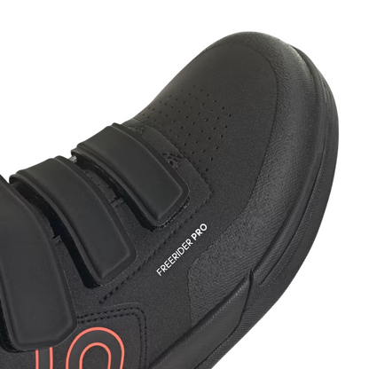 Five Ten Freerider Pro Mid VCS Flat Pedal Shoe - Core Black-Solar Red-Gray Three