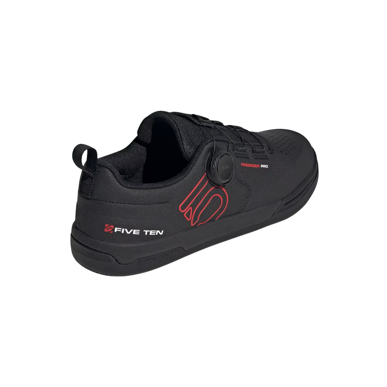 Five Ten Freerider Pro BOA Flat Pedal Shoe - Core Black-Red-Ftwr White