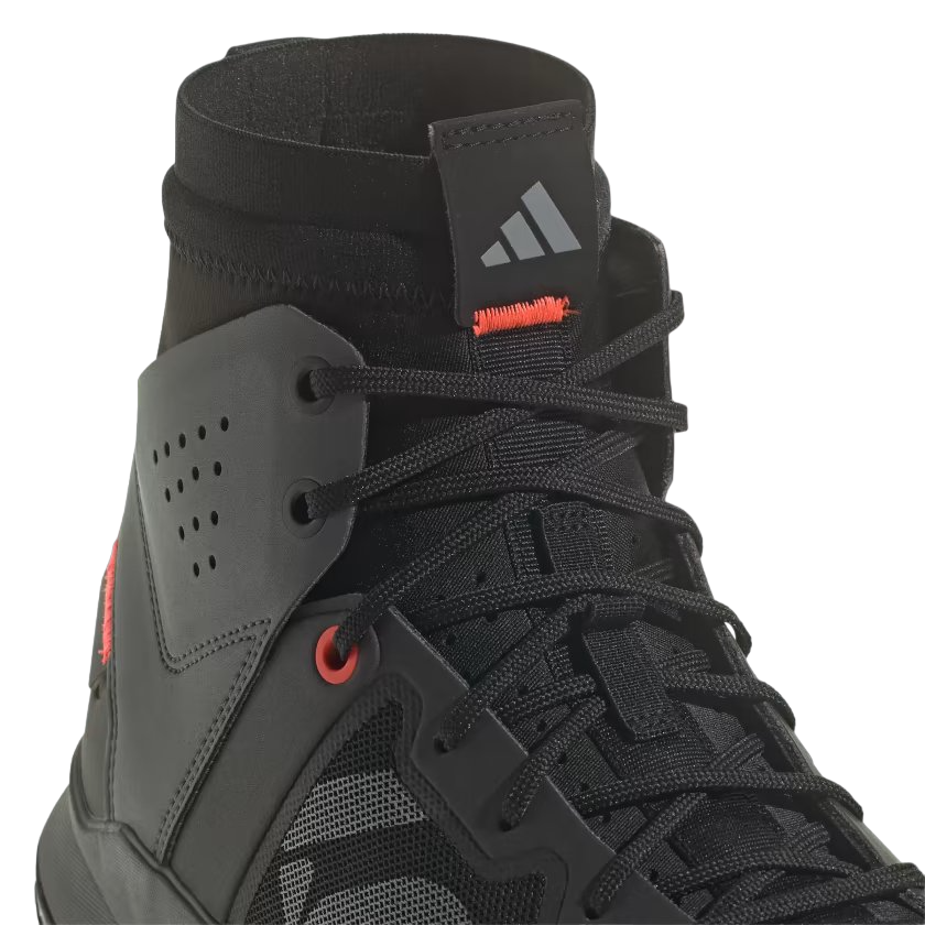 Five Ten Trailcross Mid Pro MTB Shoe - Black-Gray Two-Solar Red