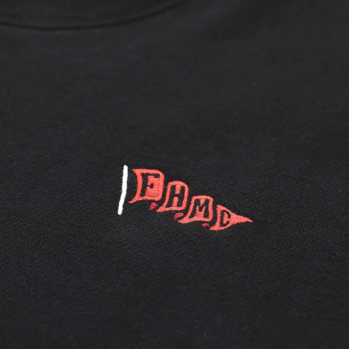 Fasthouse Flag Crew Neck Pullover - Black