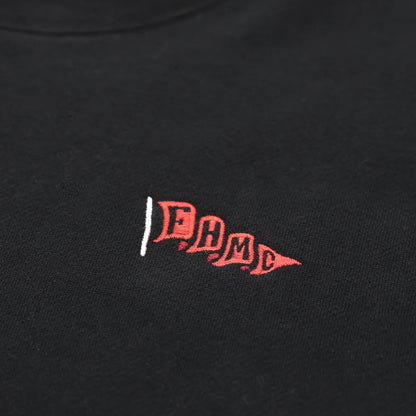 Fasthouse Flag Crew Neck Pullover - Black
