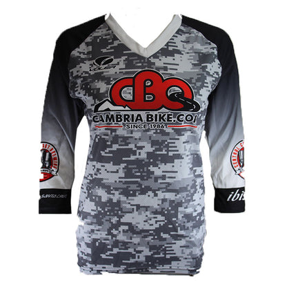 Voler CBO 3/4 Sleeve Trail Jersey - Womens - Gray