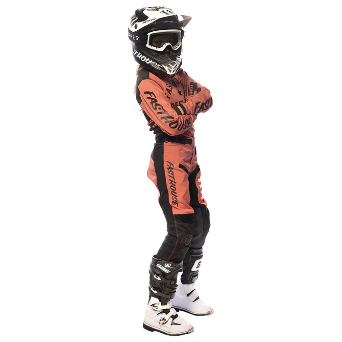Fasthouse Grindhouse Air Cooled Originals Jersey - Girls - Mauve