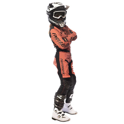 Fasthouse Grindhouse Air Cooled Originals Jersey - Girls - Mauve