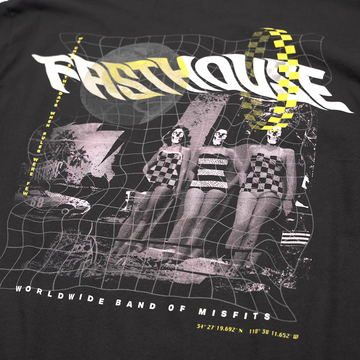 Fasthouse Glitch Tee - Black