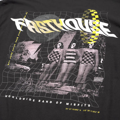 Fasthouse Glitch Tee - Black