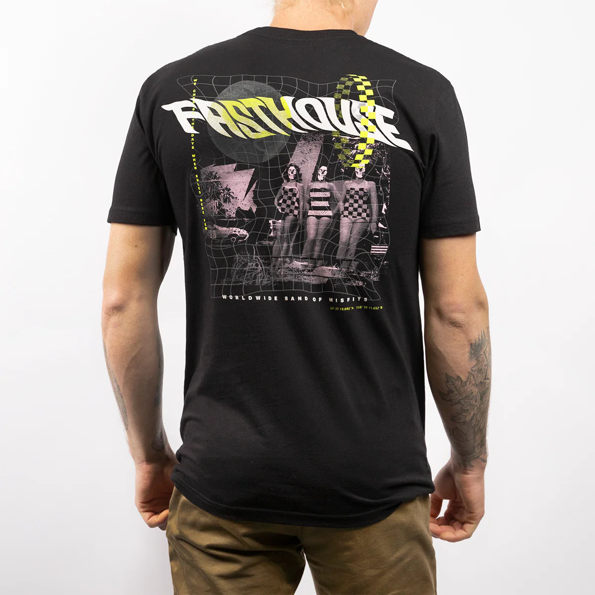 Fasthouse Glitch Tee - Black