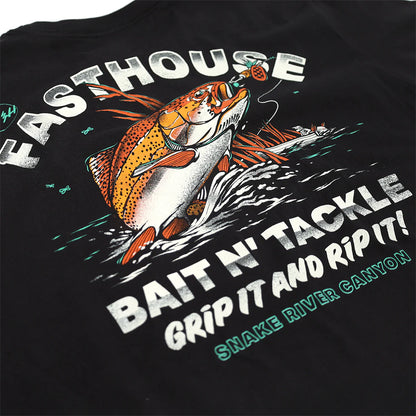 Fasthouse Gone Fishin Tee - Black