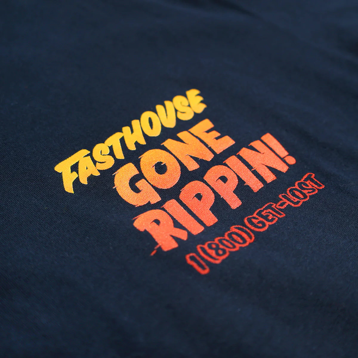 Fasthouse Gone Rippin Tee - Navy
