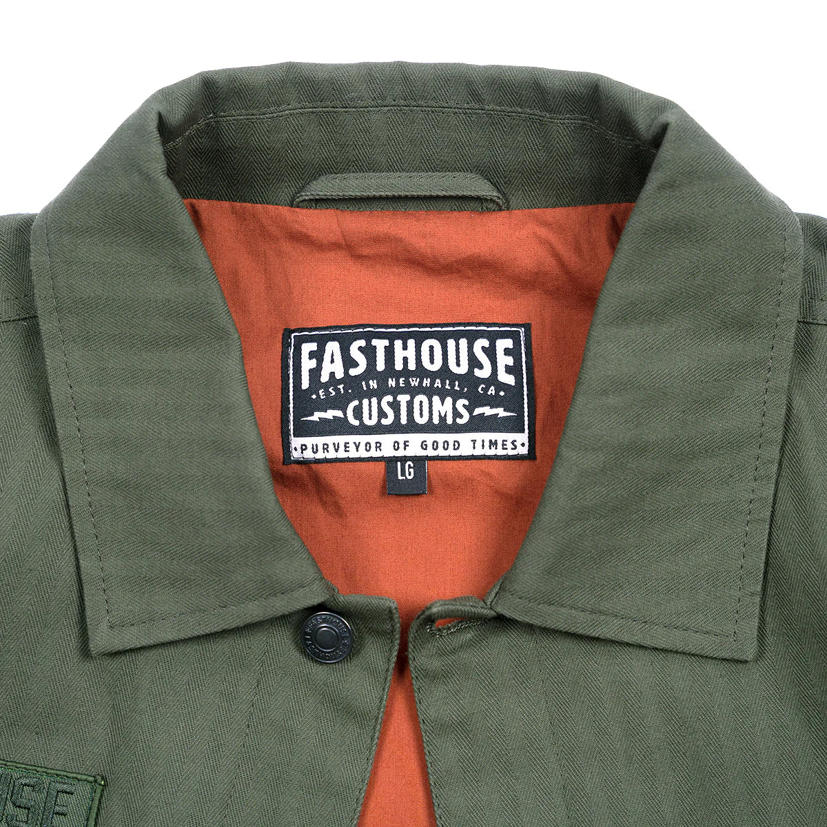Fasthouse Grafter Chore Coat - Thyme