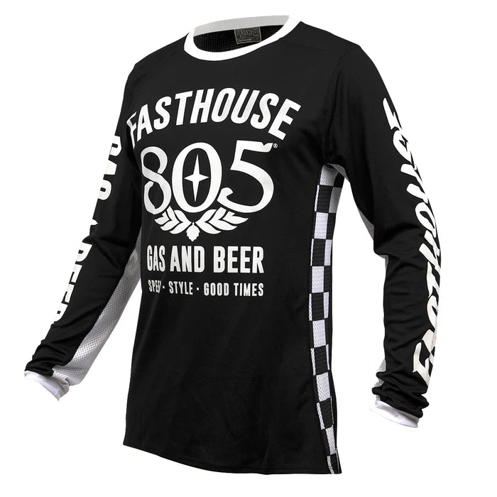 Fasthouse Grindhouse 805 Moto Jersey - Black