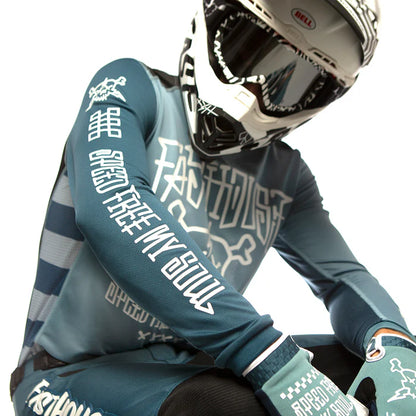 Fasthouse Grindhouse Akuma Jersey - Indigo
