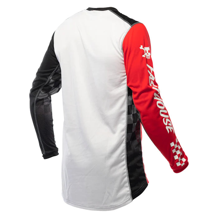 Fasthouse Grindhouse Alpha Jersey - Red-Black