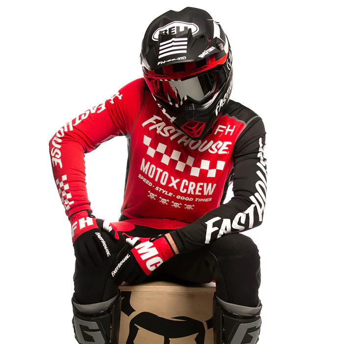 Fasthouse Grindhouse Alpha Jersey - Red-Black