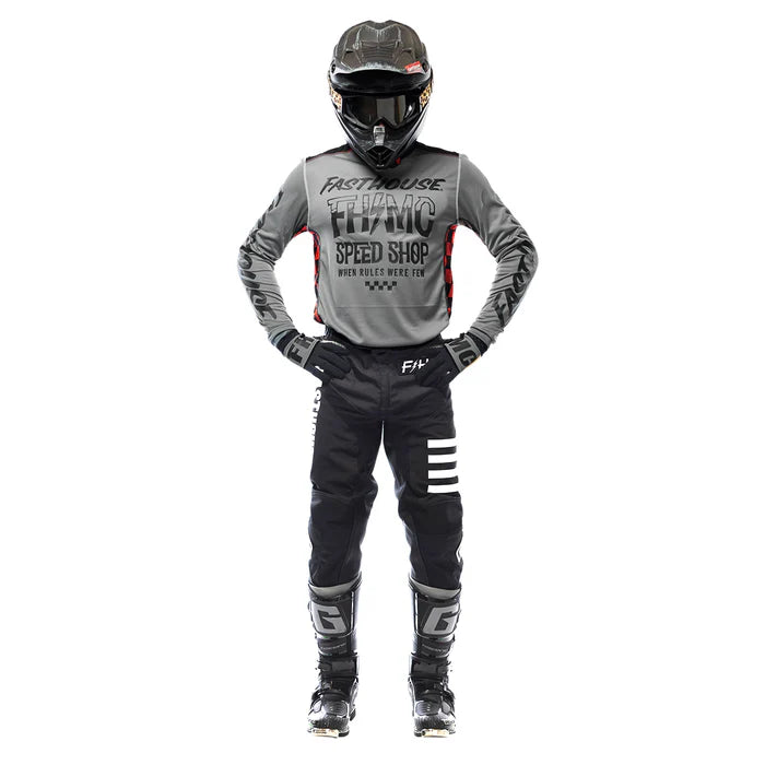 Fasthouse Grindhouse Brute Jersey - Gray-Black