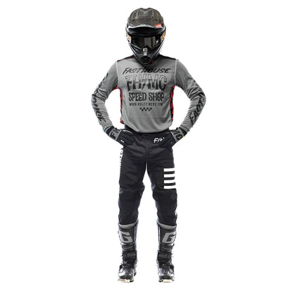 Fasthouse Grindhouse Brute Jersey - Gray-Black