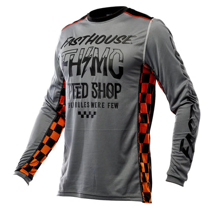Fasthouse Grindhouse Brute Jersey - Gray-Black
