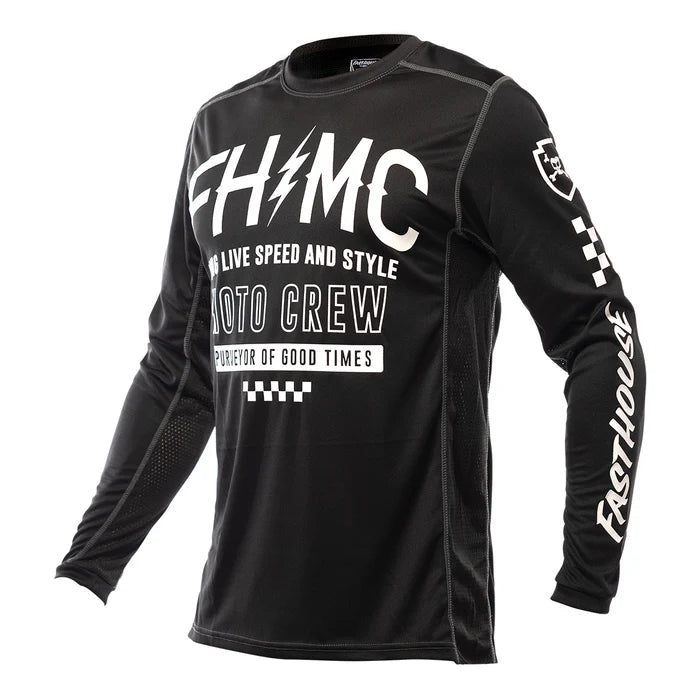 Fasthouse Grindhouse Cypher Jersey - Youth - Black