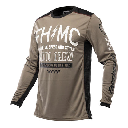 Fasthouse Grindhouse Cypher Jersey - Youth - Moss-Gray