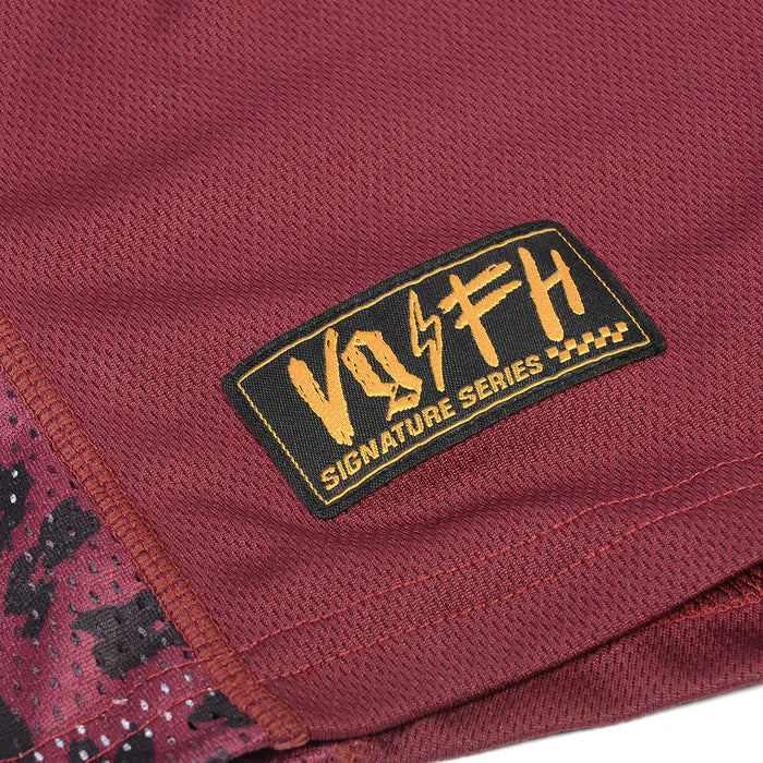 Fasthouse Grindhouse Golden Crew Jersey - Womens - Maroon
